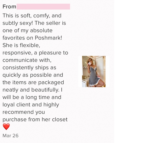 Lace Detail Grey Night Gown Short - Picture 13 of 16